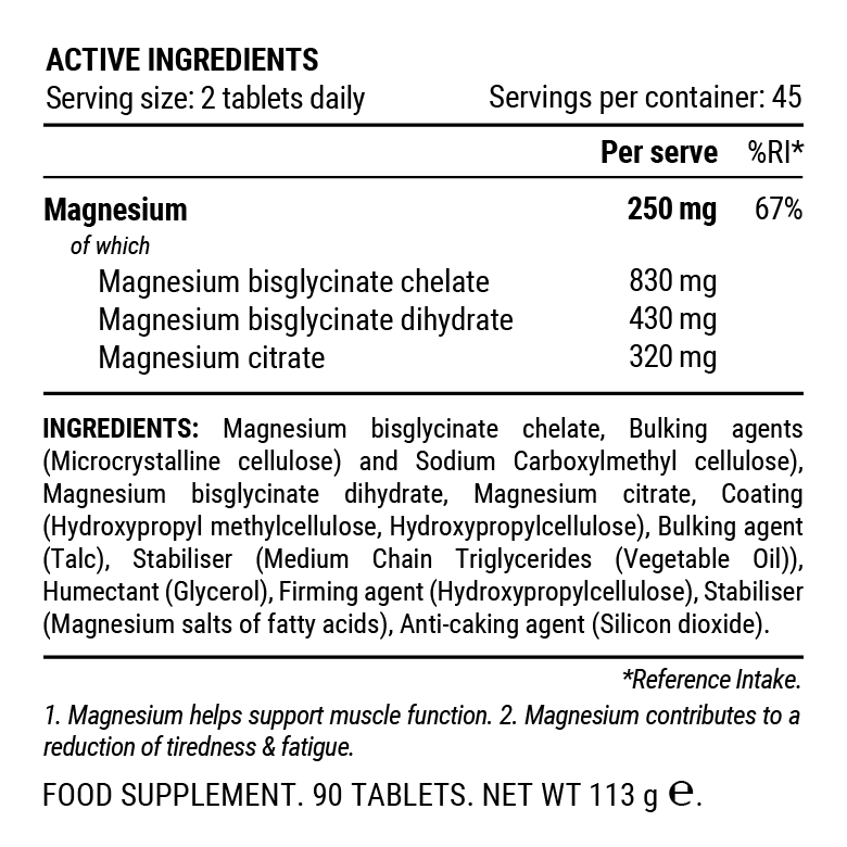 TRIPLE MAGNESIUM TABLETS