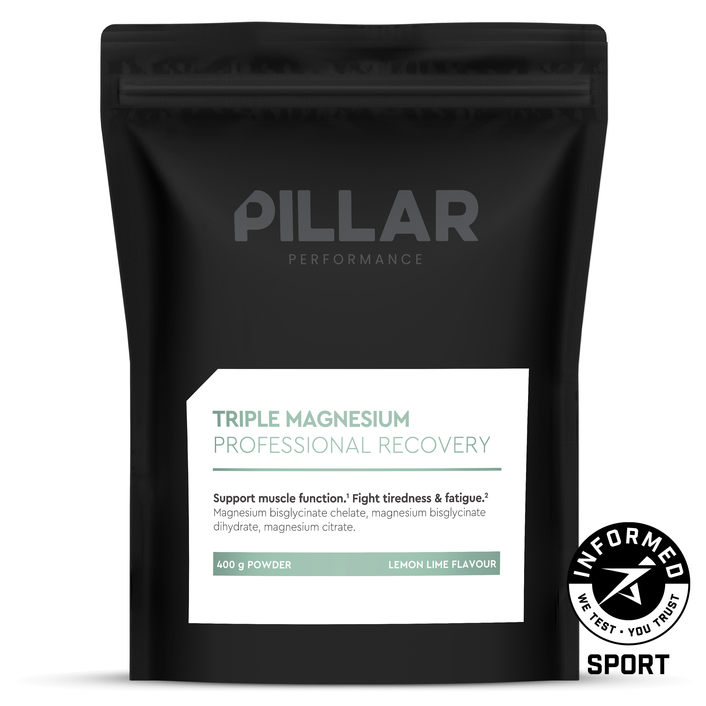 TRIPLE MAGNESIUM POWDER - Lemon Lime